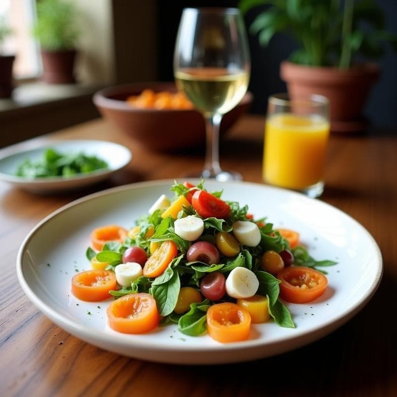 Ensalada de Watermelon Radish y Queso de Cáscara de Anacardo: Receta Crudivegana con Toque Picante