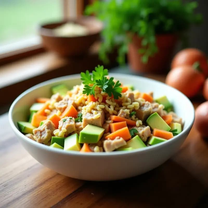 Ensaladilla de Atún con Aguacate y Mayonesa Casera: Entrante Fresco y Nutritivo