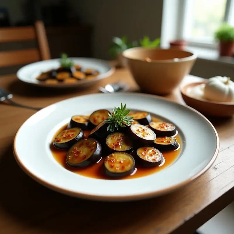 Escabeche de Berenjena con Vinagre y Ajo: Receta de Tapa Fría Tradicional
