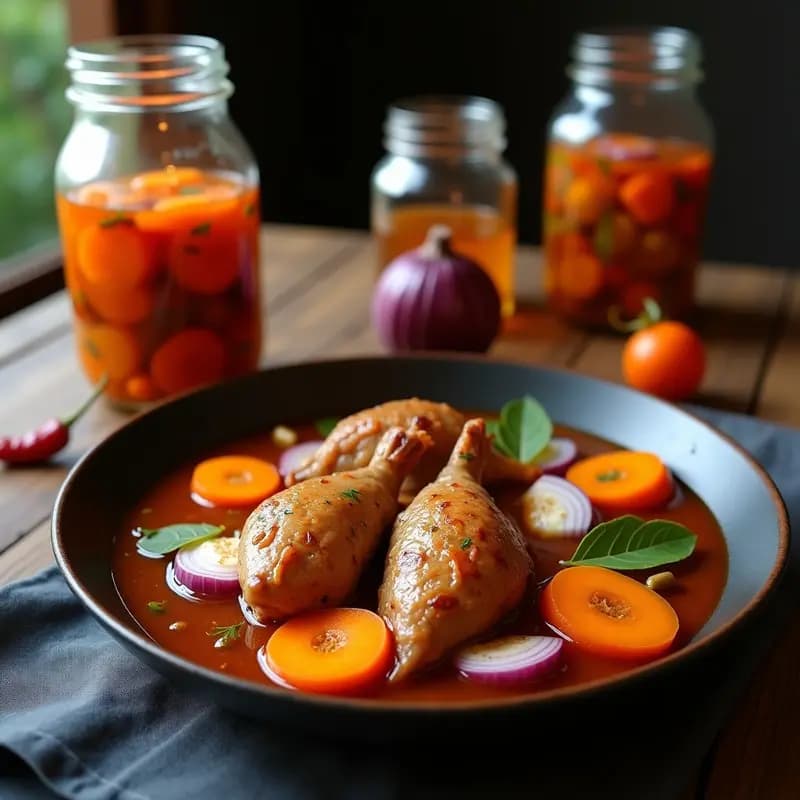 Escabeche de Conejo con Pimentón de la Vera: Receta Extremeña para Conservar