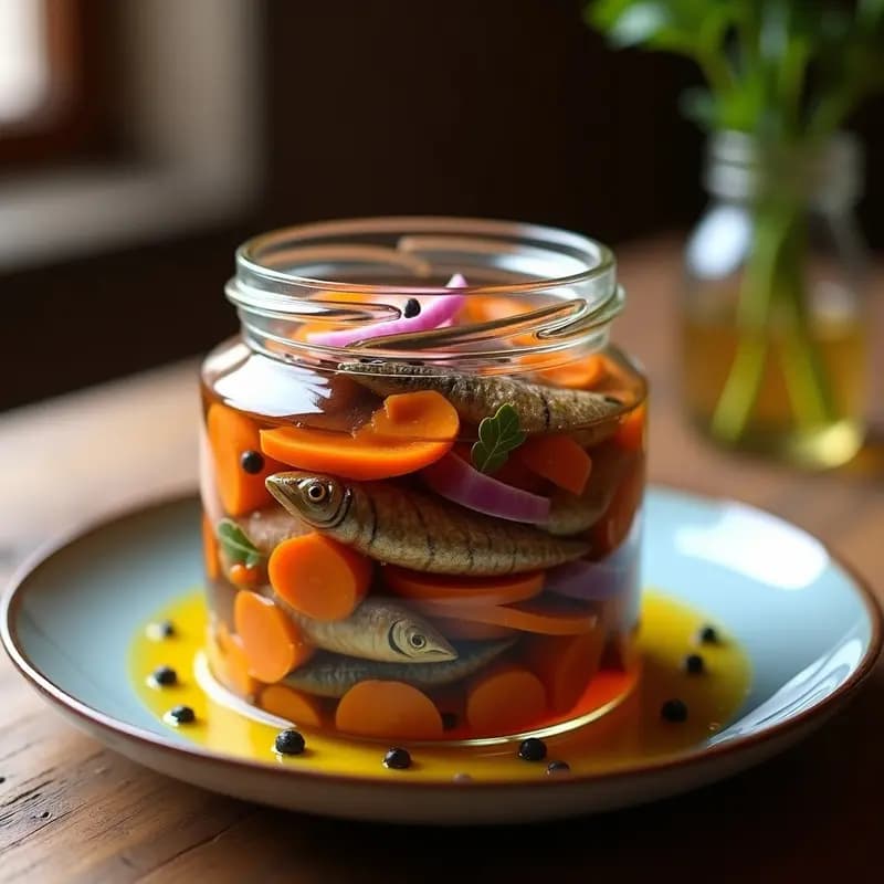 Escabeche de Sardinas en Aceite de Oliva: Conserva Casera para Tapas