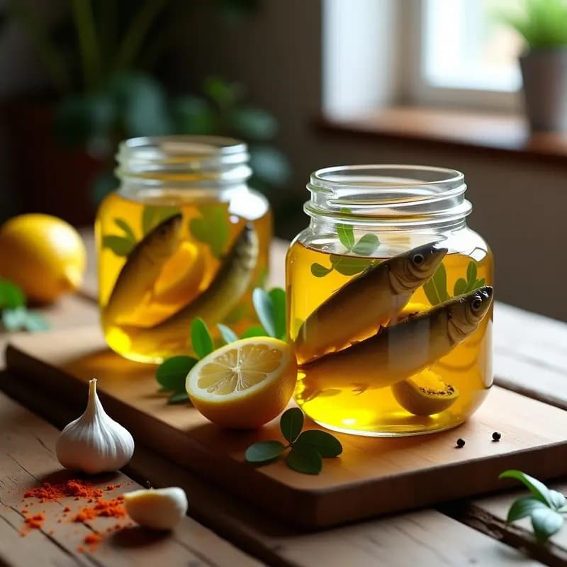 Escabeche de Sardinas con Limón y Laurel: Receta Tradicional para Conservar Pescado