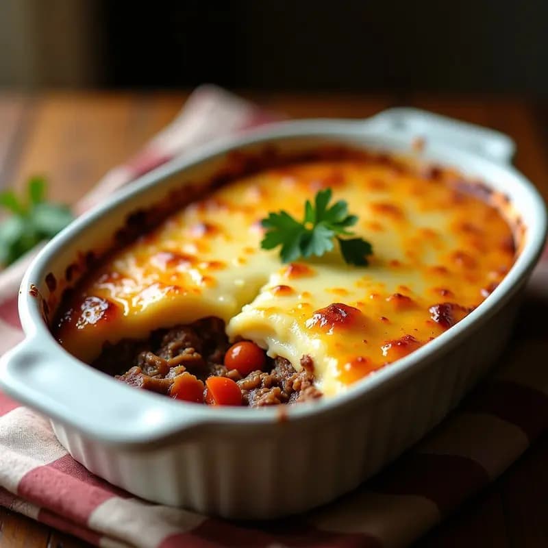 Escondidinho de Carne Seca y Mandioca: Receta Brasileña con Capas Cremosas en Horno