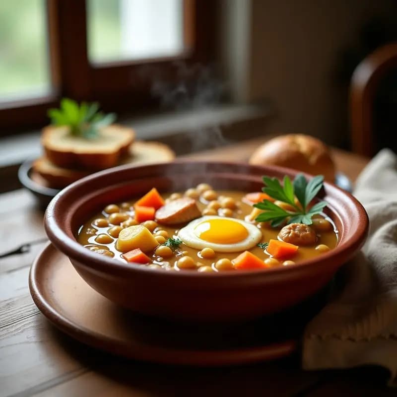 Escudilla Maragata con Gallina y Fideos: Receta de León para Recuperar Energías