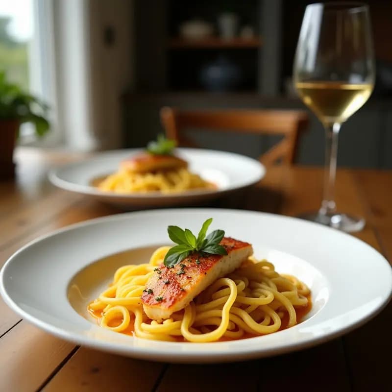 Espaguetis al Limone y Anchoas: Pasta Italiana con Toque Cítrico en 15 Minutos