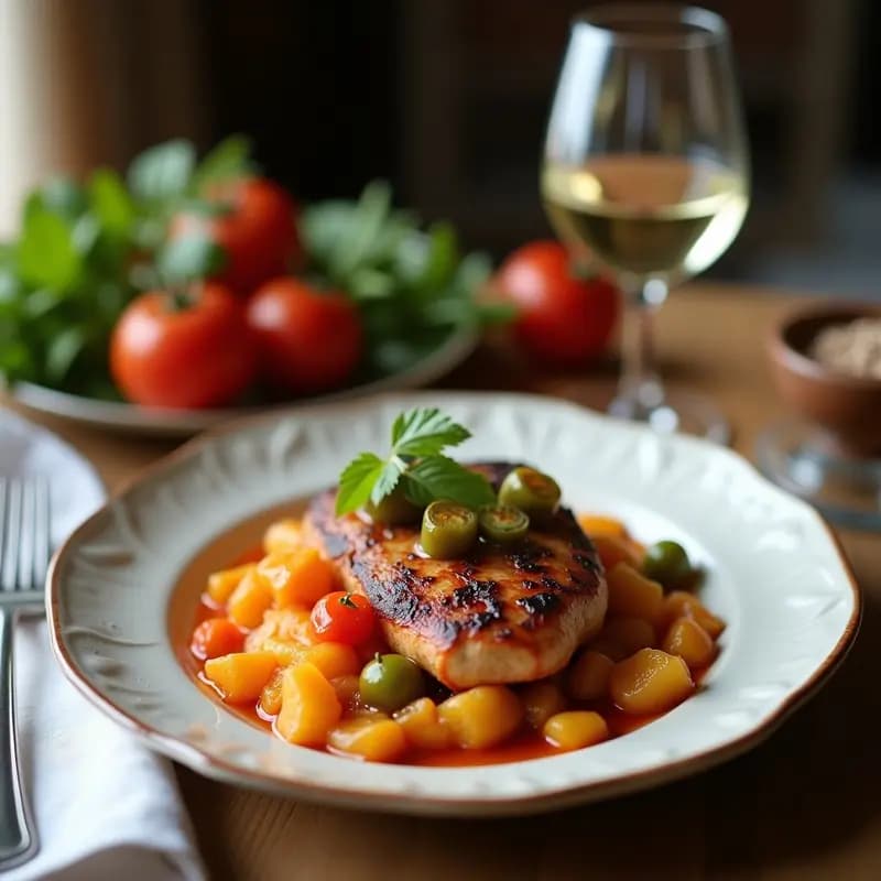 Espetada de Solomillo con Pimientos de Padrón: Receta Portuguesa en Airfryer