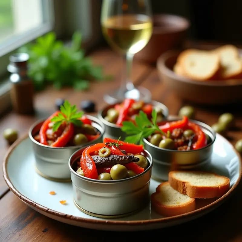 Espinaler de Sardinas con Pimientos Asados: Aperitivo en Lata Gourmet