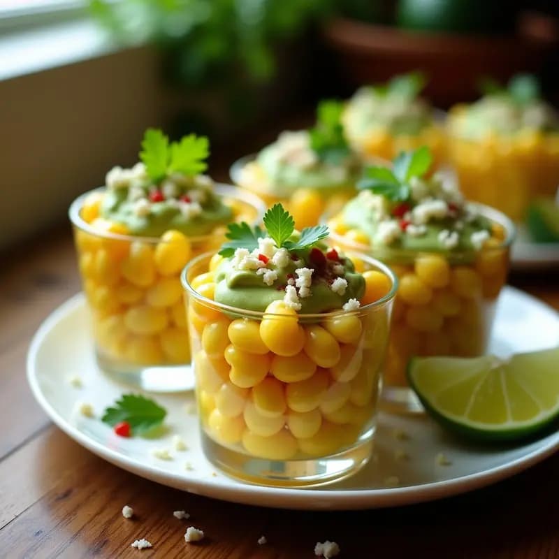 Esquites con Mayonesa de Aguacate y Queso Cotija: Receta Mexicana de Calle en 10 Minutos