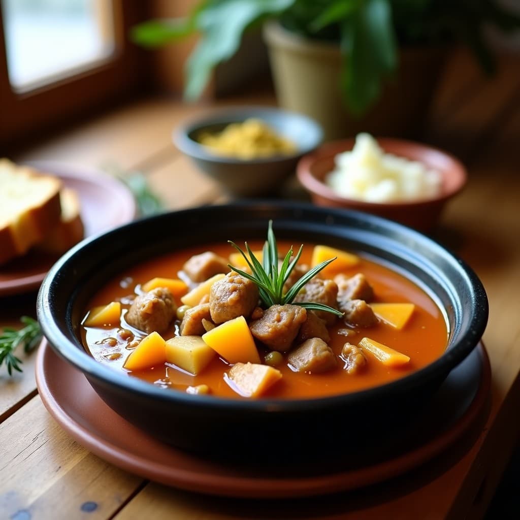 Estofado de conejo con Alcachofas y Azafrán: Receta Valenciana Tradicional en Olla de Barro