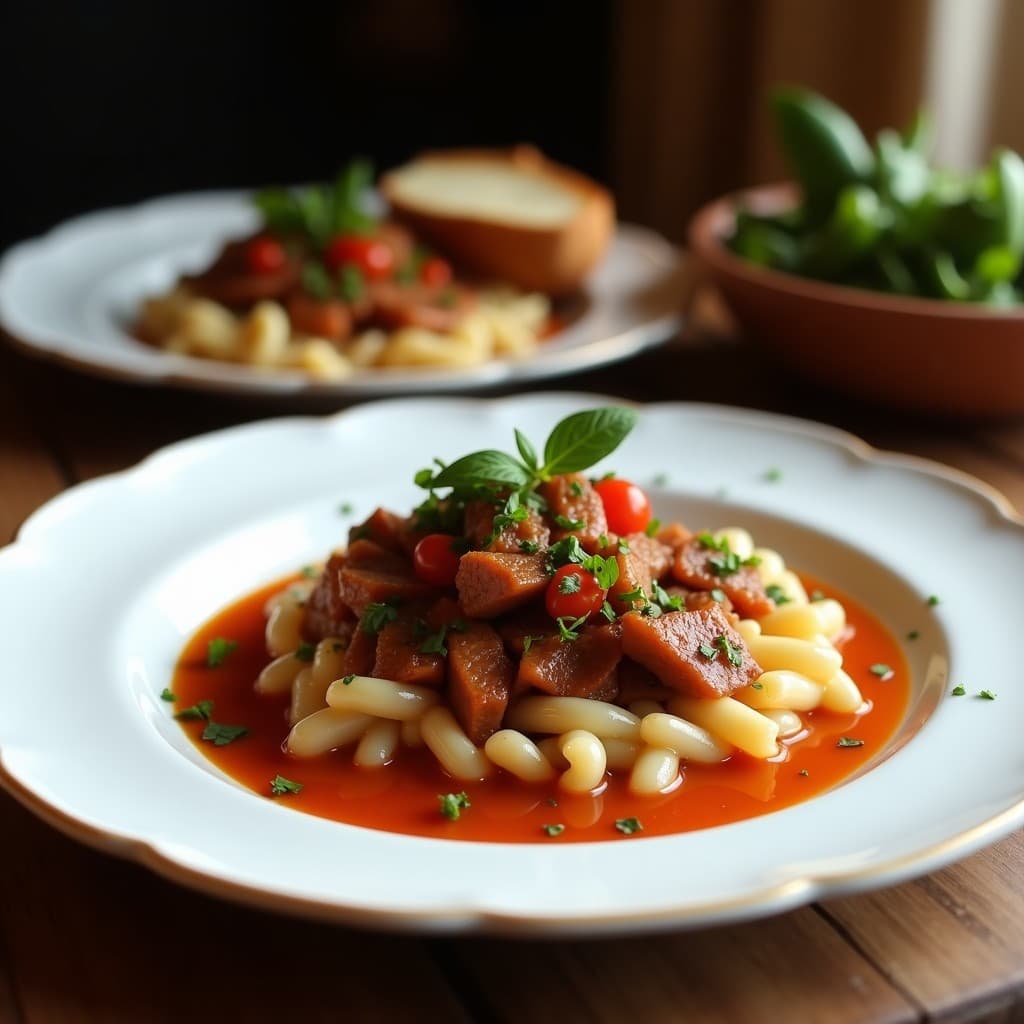 Estofado de Cordero y Berros con Salsa de Granada: Receta Marroquí en Olla Express