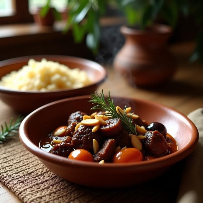 Estofado de cordeo con ciruelas pasas y canela: receta en olla lenta estilo marroquí