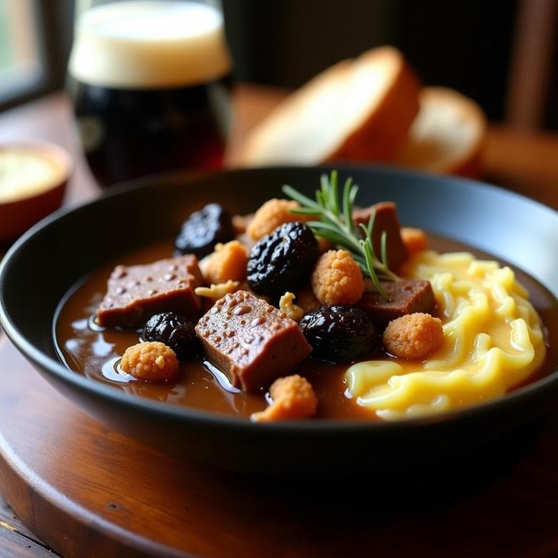 Estofado de Cordero con Ciruelas Pasas y Speculoos: Receta Belga en Olla Lenta