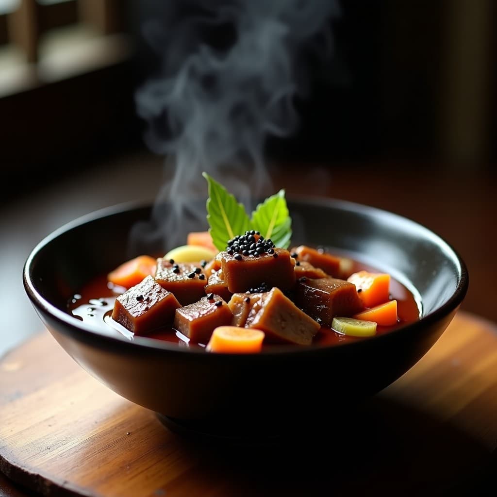 Estofado de Cordero con Ciruelas Ume y Jengibre: Receta Japonesa de Izakaya en Olla Lenta