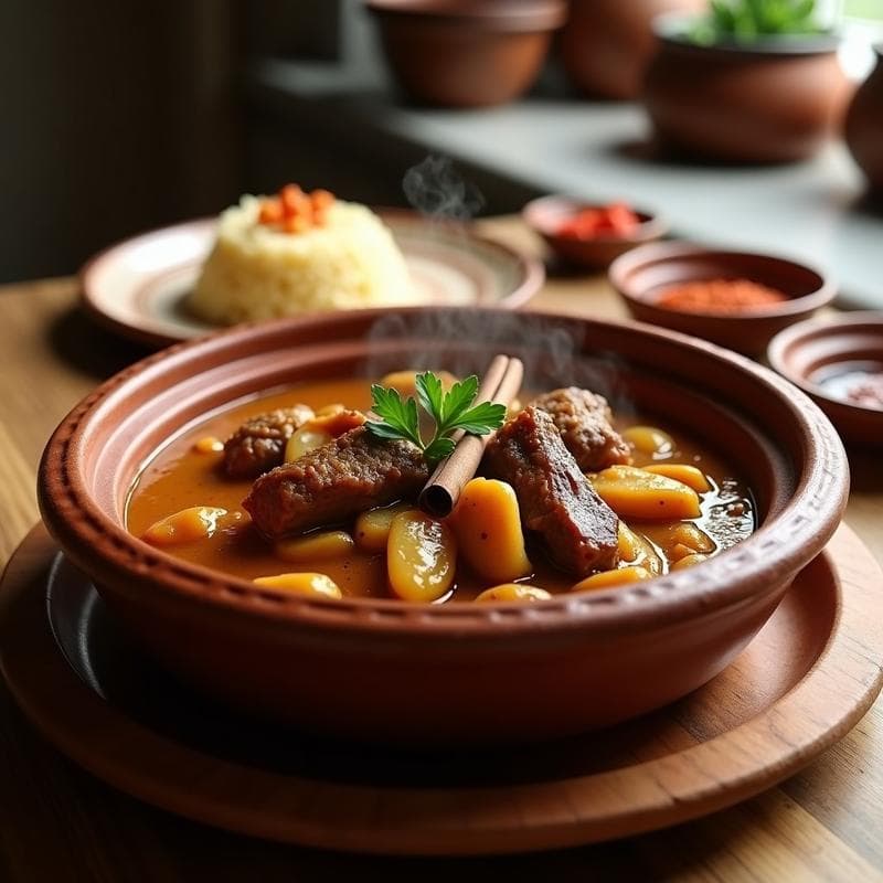 Estofado de Cordero con Dátiles y Ras el Hanout: Receta Marroquí en Thermomix