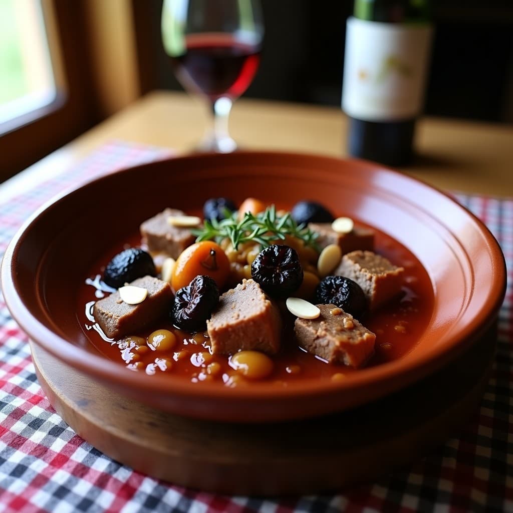 Estofado de Garnacha con Ciruelas Pasas: Receta Tradicional de La Rioja en Olla Exprés