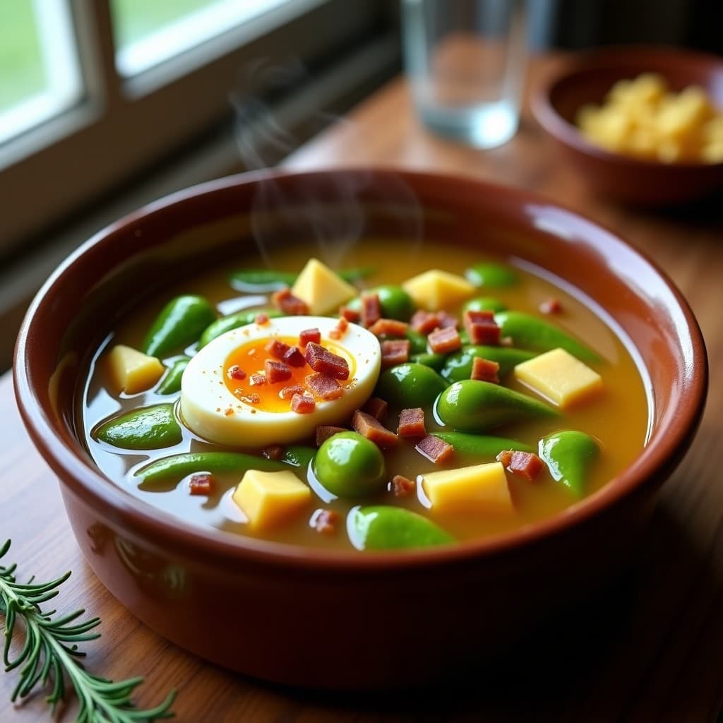 Estofado de Habas Tiernas y Alcachofas con Caldo de Huesos: Receta Keto en Olla Express