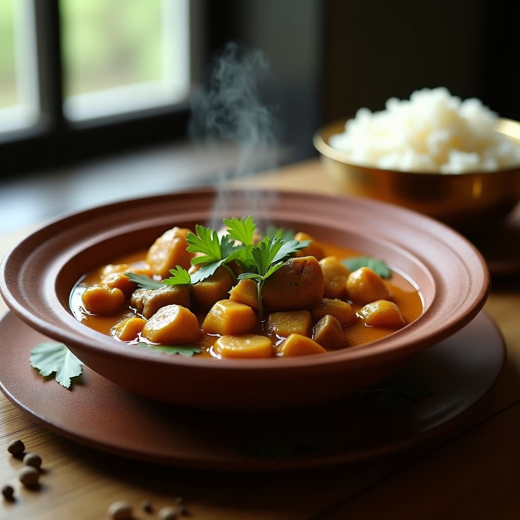 Estofado de Hongos Ostra y Kokum: Receta India Vegana con Toque Ácido y Exótico