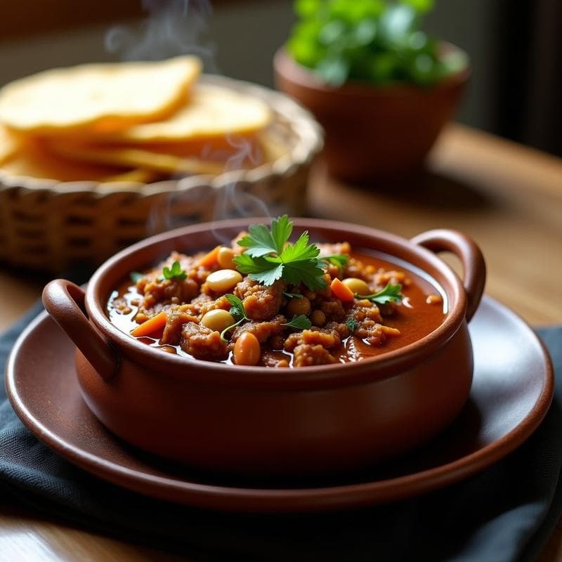 Estofado de Jackfruit y Cacahuates: Receta Vegana Mexicana en Olla Rápida con Toque Ahumado