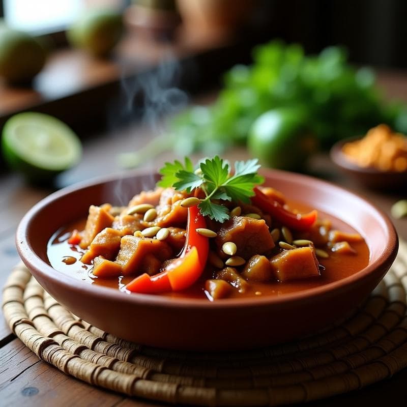 Estofado de-electrico Jackfruit y Pimientos Chipotle: Receta en Olla Lenta Vegana y Picante