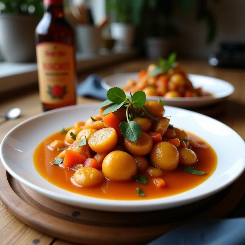 Estofado de Jackfruit al Vino Tinto: Receta Vegana en Olla Lenta con Textura a Carne