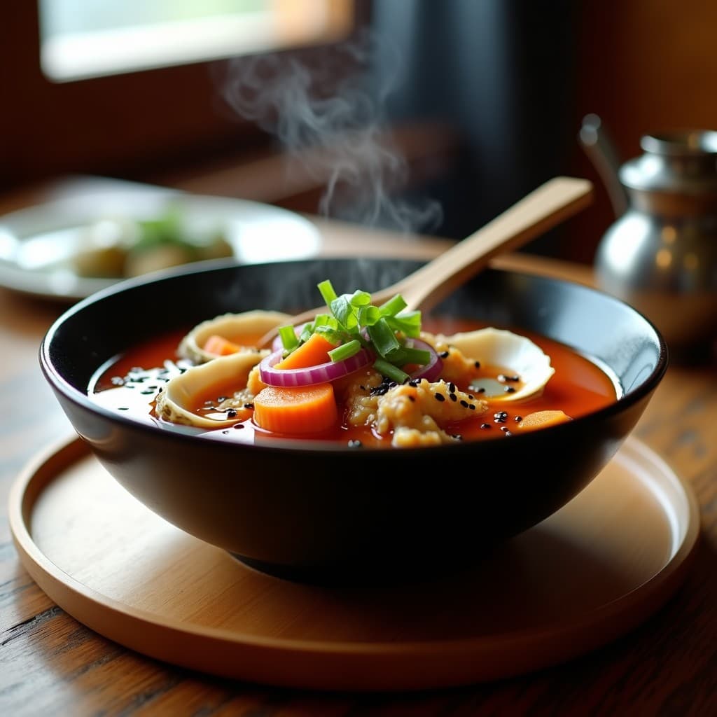 Estofado de Ostras y Kimchi: Receta Coreana en Olla Express con Umami Explosivo