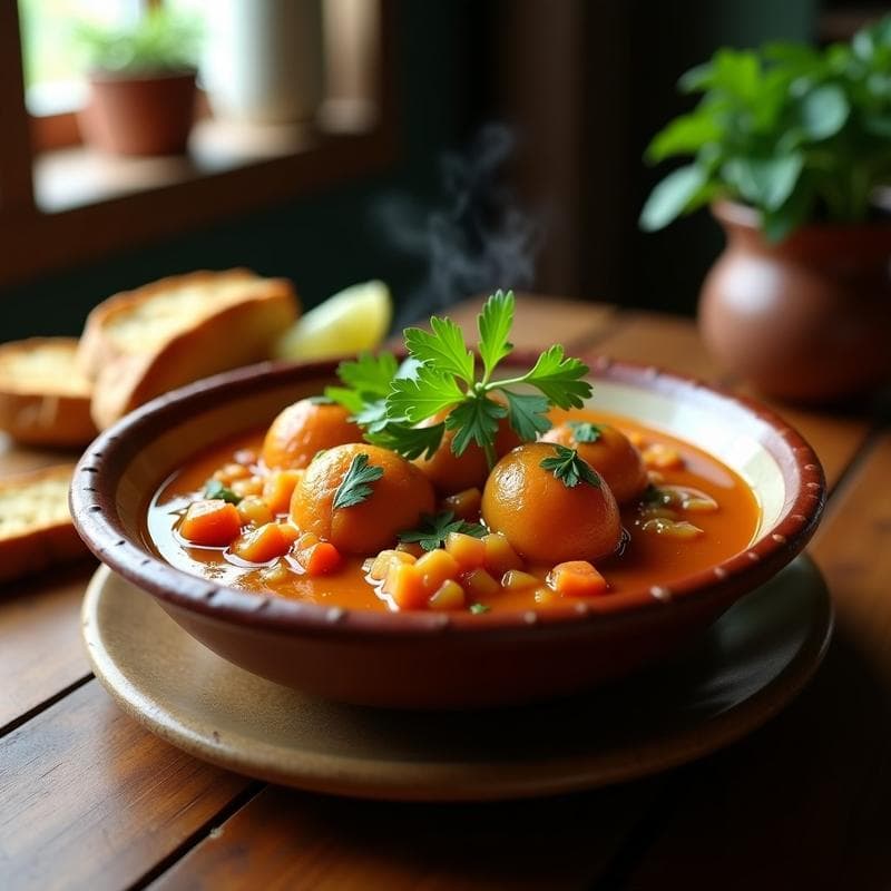 Estofado de Ostras y Tomate de Árbol: Receta Caribeña en Olla Lenta con Toque Gourmet