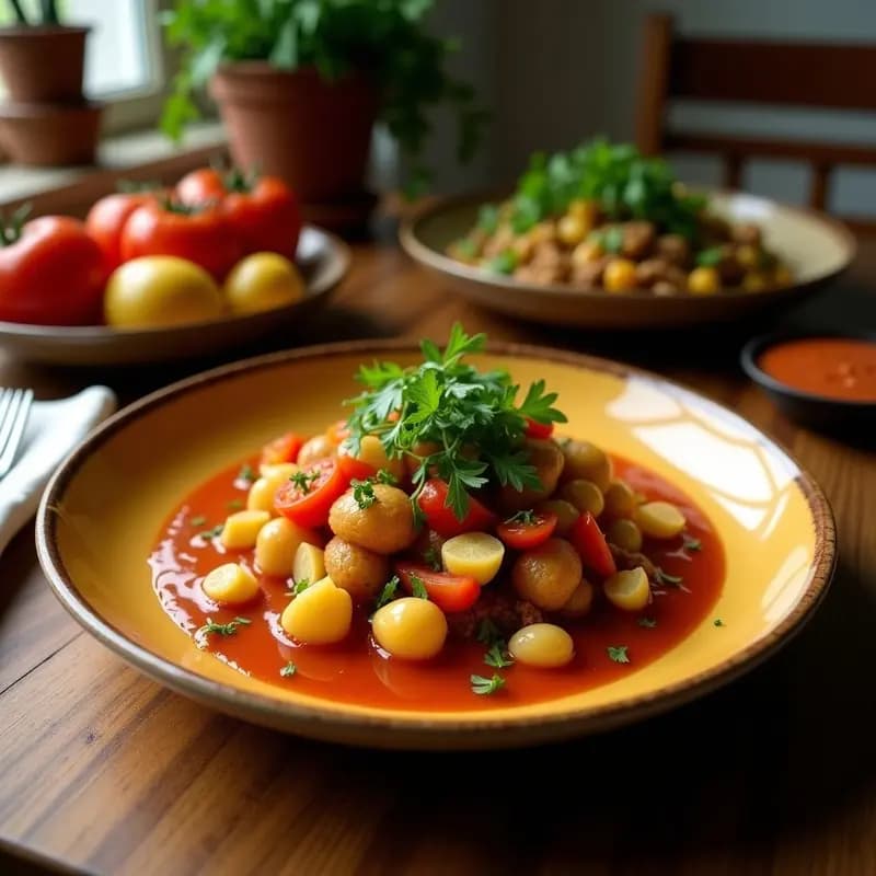 Estofado de Ostras y Tomatillos: Receta Mexicana en Olla Express con Toque Costero