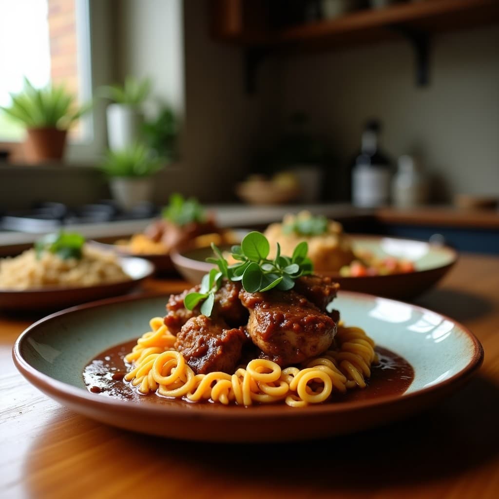 Estofado de Pollo al Cacao: Receta Mexicana en Olla Lenta con Especias Mole
