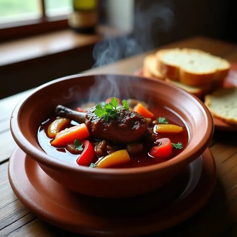 Estofado de Rabo de Torro con Vino Tinto: Receta Andaluza de Cuchara para Invierno