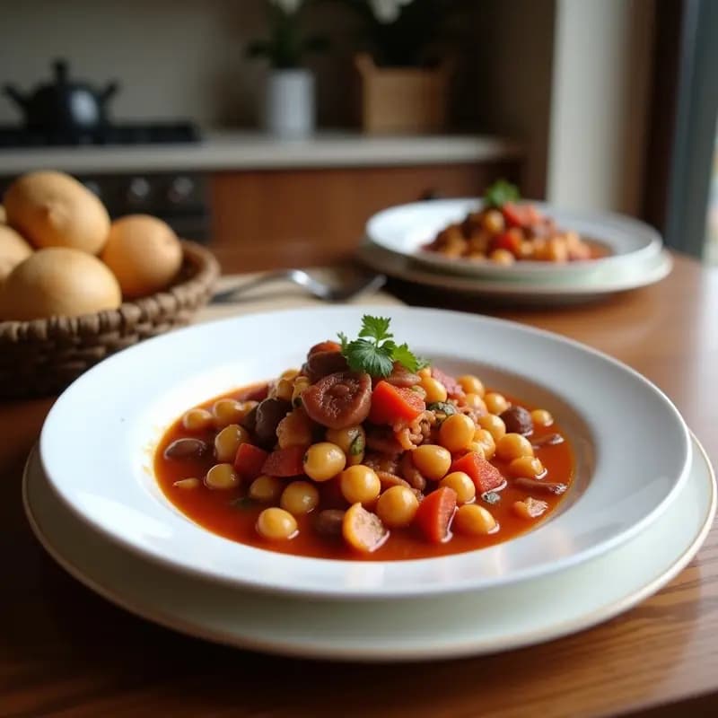 Fabada Asturia con Compango: Receta de Fabes con Embutidos Tradicional y Contundente