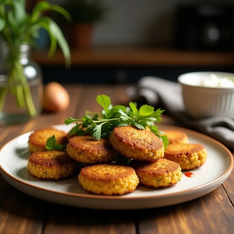 Falafel Crudivegano de Garbanzos Germinados: Receta Árabe en Deshidratador