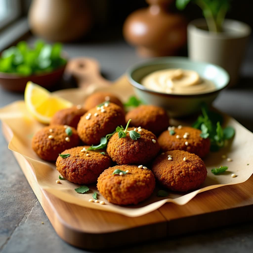 Falafel de Habas con Especias de Baharat: Receta Libanesa Crujiente en Thermomix y Sin Harina