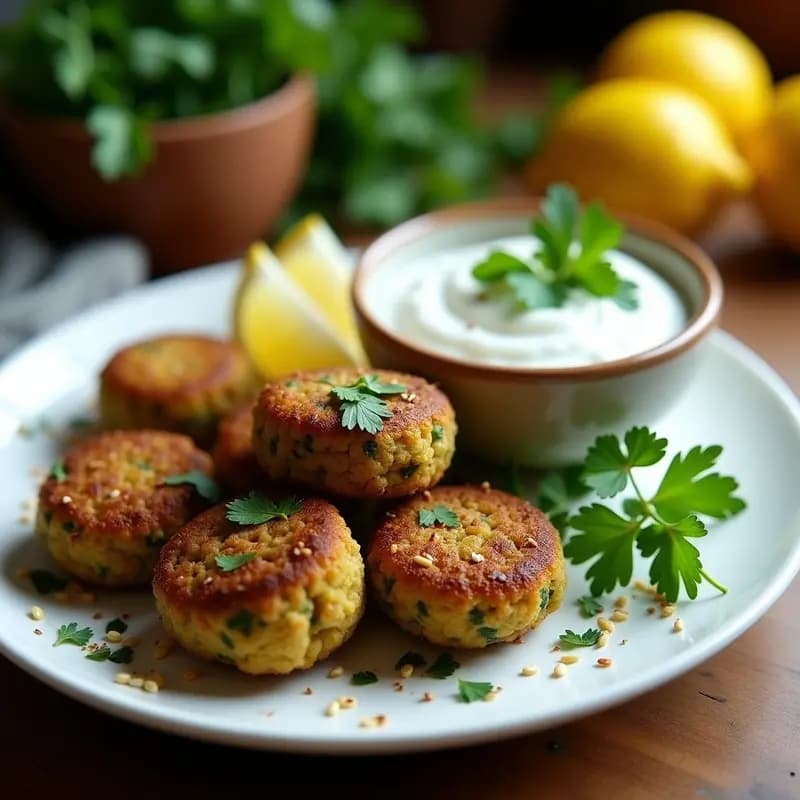 Falafel de Habas Negras y Cilantro: Receta Egipcia en Airfryer y Alta en Proteína