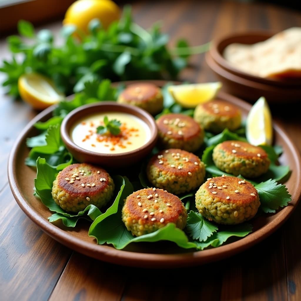 Falafel de Habas Verdes y Hierbas Frescas: Receta Libanesa en Airfryer y Sin Harina de Garbanzo