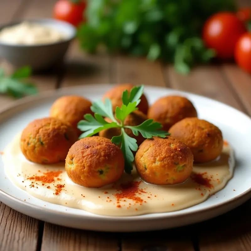 Falafel de Habas y Zanahoria: Albóndigas Árabes en Airfryer sin Harina