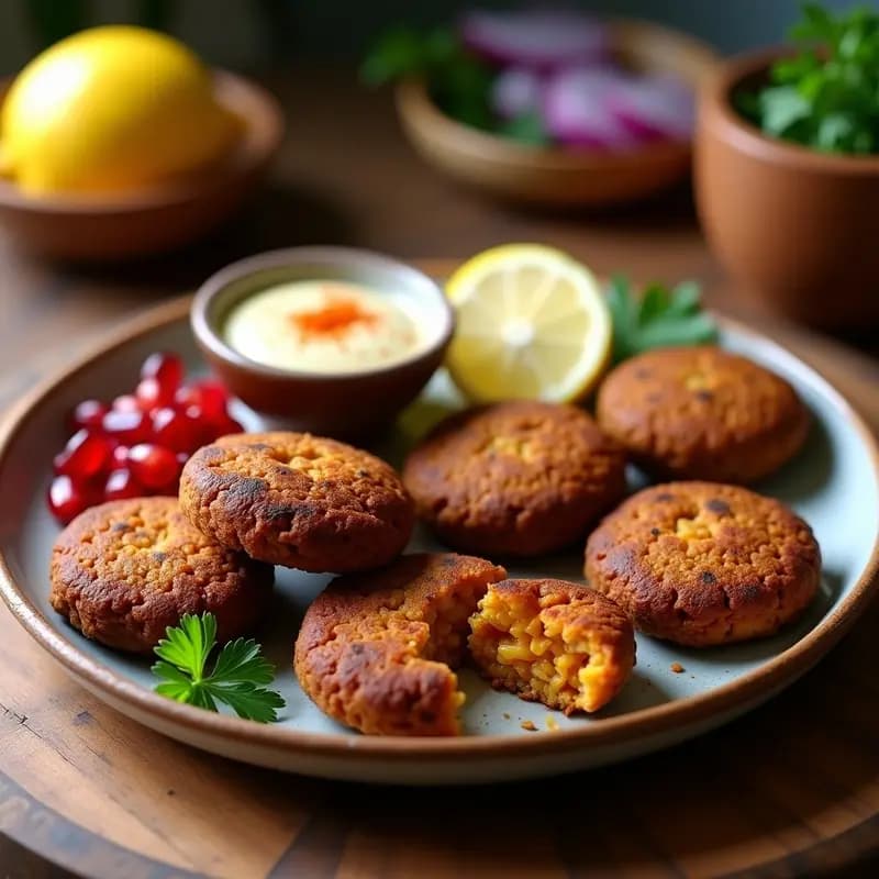 Falafel de Lentejas Rojos: Receta Egipcia Vegana y Sin Harina en Airfryer