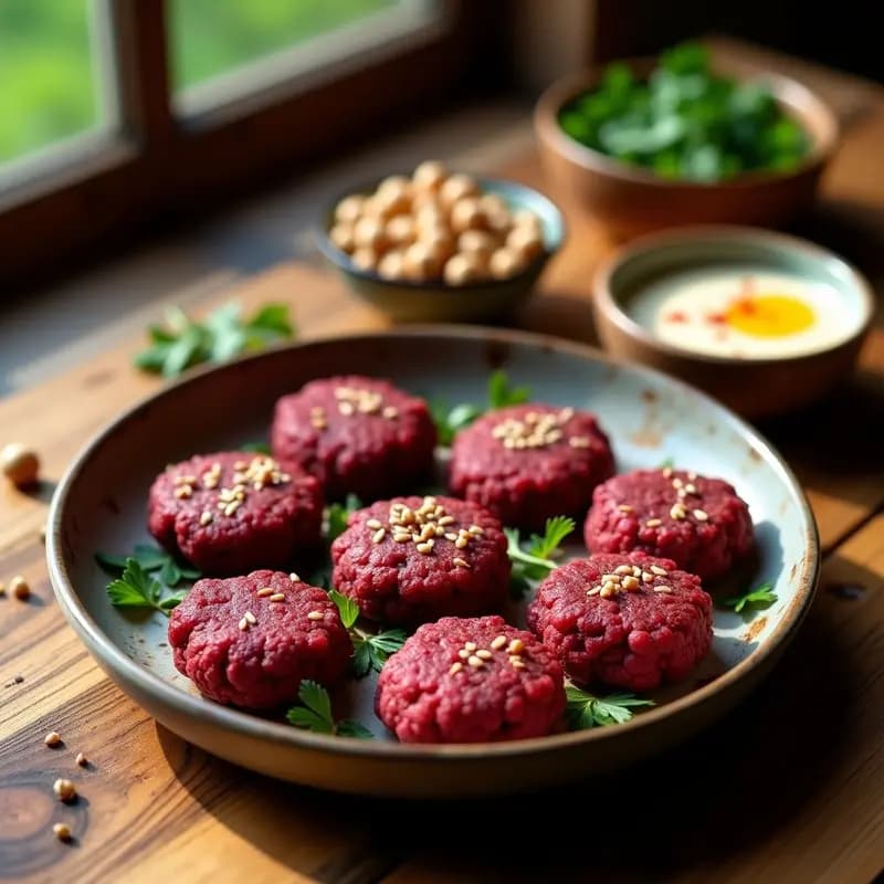 Falafel de Remolacha y Garbanzos al Horno: Receta Árabe Sin Freír y Rápida