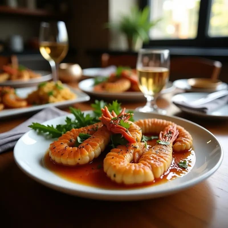 Feast of the Seven Fishes en Mini Porciones: Receta Italiana Navideña en Airfryer