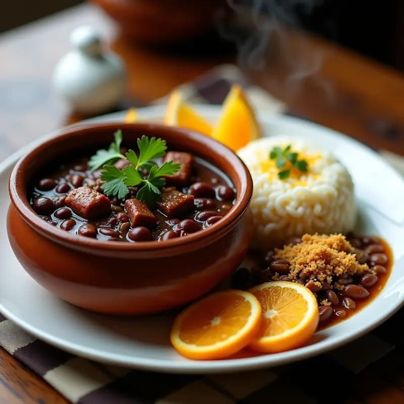 Feijoada Brasileira con Arroz Carreteiro: Receta de Black Beans y Cerdo Ahumado