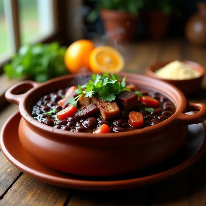 Feijoada Brasileña con Carnes Ahumadas: Receta en Olla a Presión Ultra Sabrosa