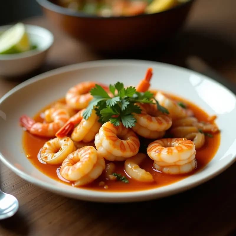 Feijoada de Mariscos: Receta Brasileña Innovadora con Camarones y Caldo de Coco