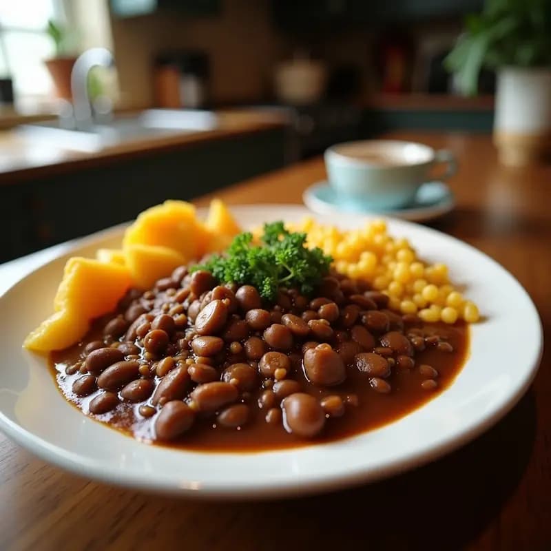 Feijoada Brasilena con Since Vegetal: Estofado Negro Vegano y Reconfortante