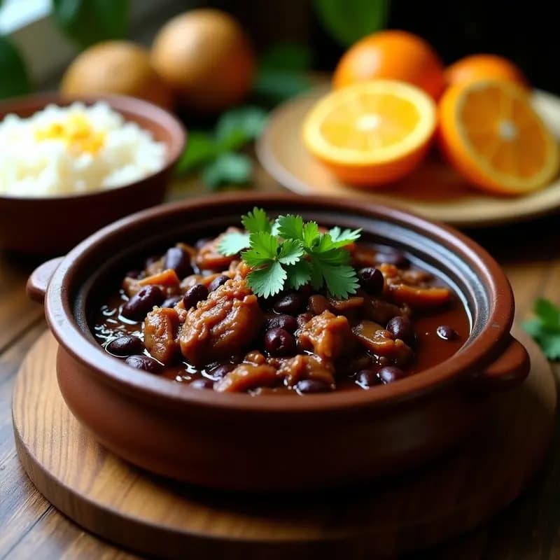Feijoada Brasileña con Costillas de Jackfruit: Receta Vegana de Sábado Tradicional