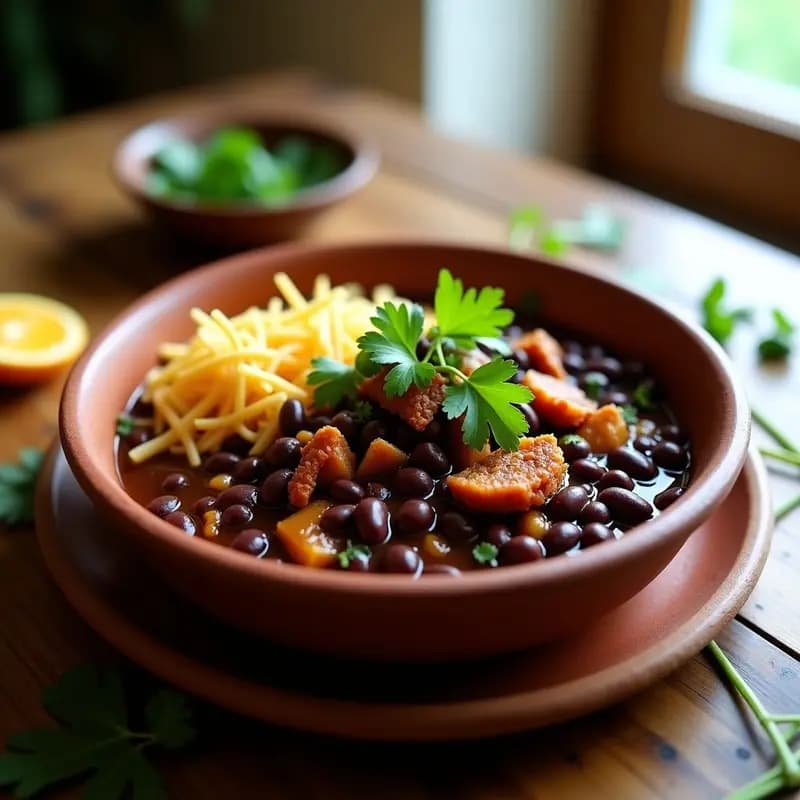 Feijoada Brasileña Vegana con Jackfruit y Farofa: Receta Sin Carne y Alta en Fibra