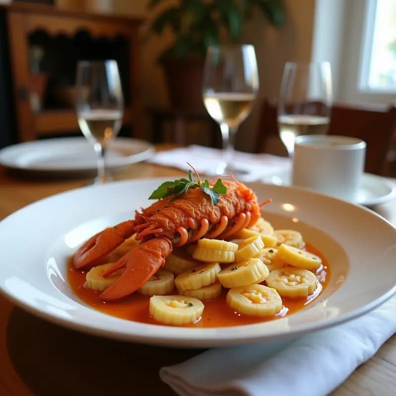 Fideuà de Mariscos: Arroz con Fideos y Bogavante al Estilo Valenciano
