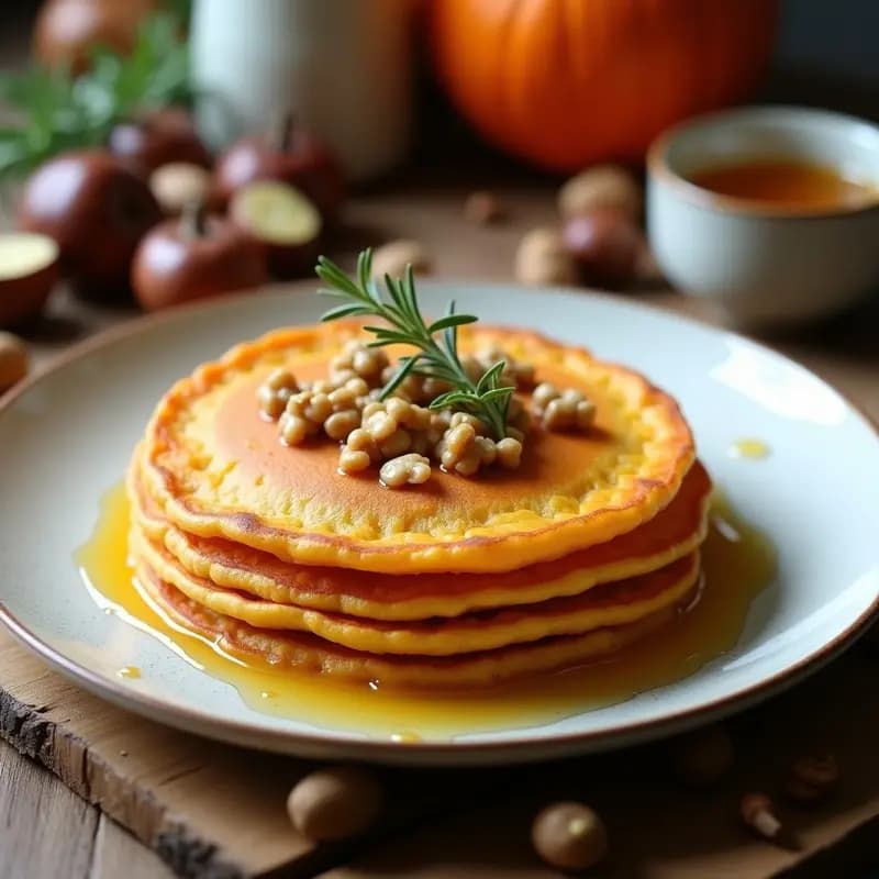 Filloas Gallegas de Harina de Castaña y Calabaza: Desayuno Sin Gluten y Tradicional