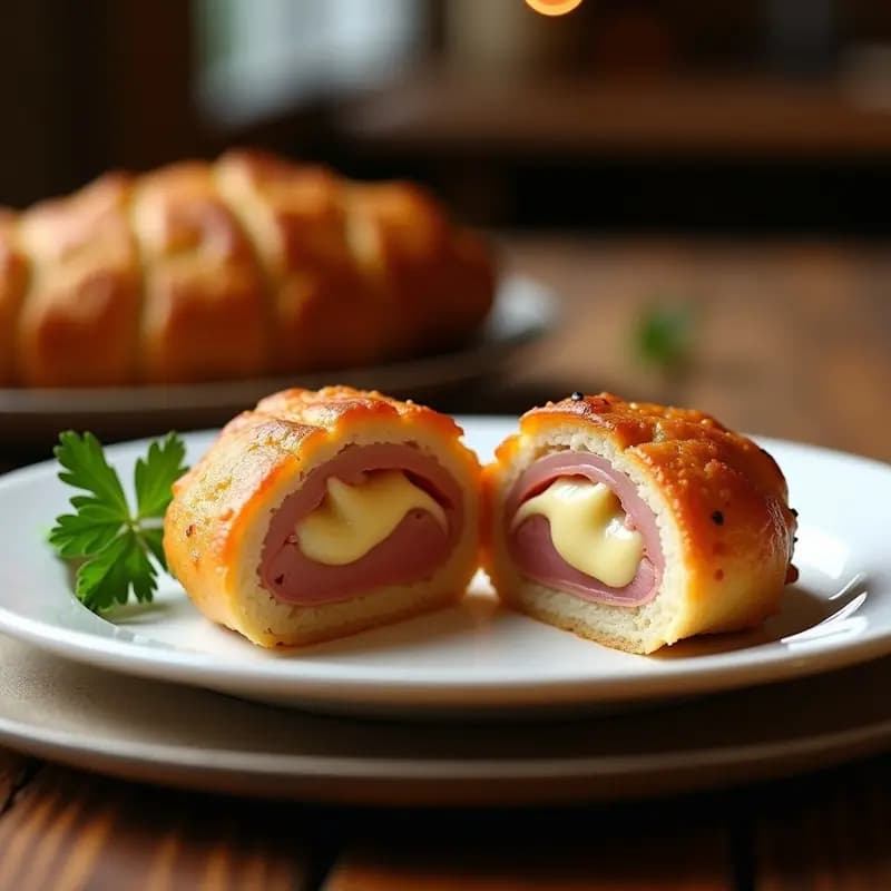 Flamiquín Cordobés Relleno de Jamón y Queso: Receta de Carne Tradicional al Horno
