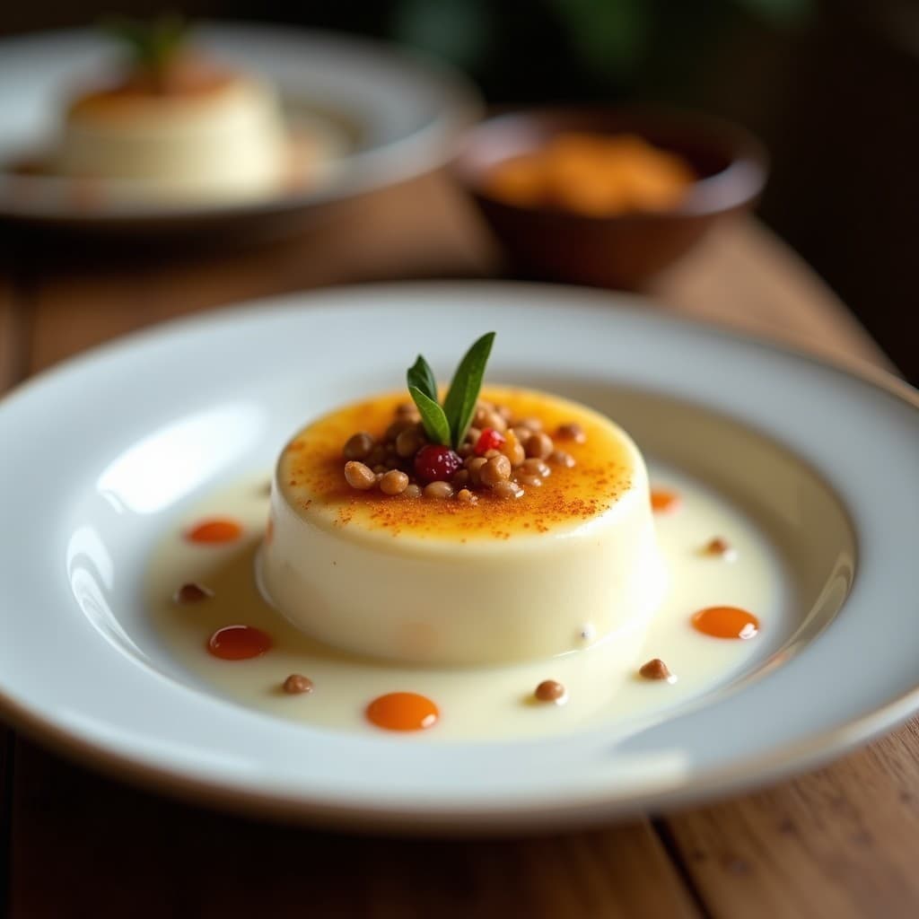 Flan de Chía con Leche de Coco y Vainilla: Postre Vegano Overnight
