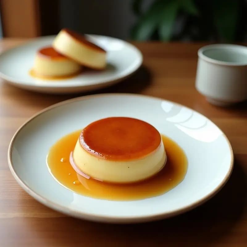Flan de Coco y Almendras con Caramelo de Stevia: Postre Caribeño Sin Azúcar