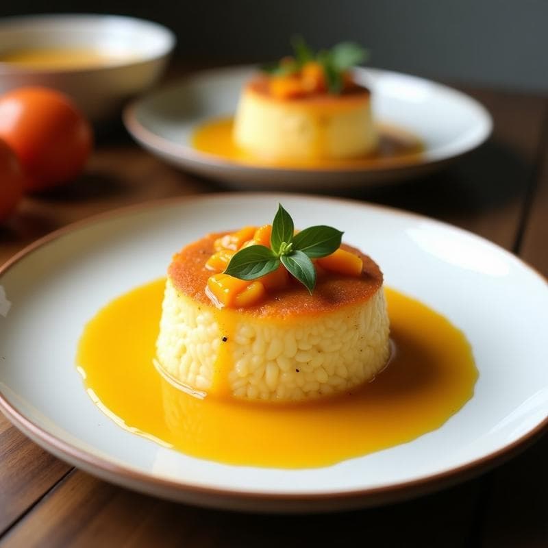 Flan de Coco y Chía con Salsa de Maracuyá: Postre Sin Horno y Sin Azúcar